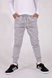 CHİC STREETWEAR iki parça cepli paça ribanalı 2ip unisex çocuk eşofman takımı 5-16 yaş