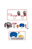 SPIDERMAN AYAKLI BASKETBOL SET