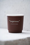 Acar Blush Espresso Fincanı Bordo 90ml