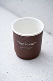 Acar Blush Espresso Fincanı Bordo 90ml