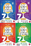 7.sınıf Adım Adım Zirveye 4'lü Soru Bankası Seti