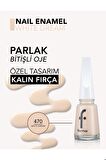 Nail Enamel Yüksek Pigmentli & Parlak Bitişli Oje Fne-470 Whıte Dream