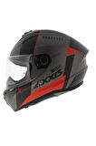 Draken S MP4 C5 Matt Red Full Face Motosiklet Kaskı + Yedek Siyah Vizör  XS