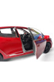 Renault Clio Diecast Metal Araba Kapı Açılır 1.36 Kırmızı Reno Clıo