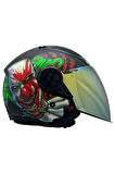 AIRFLOW 2 HAPPY DREAMS KASK SİYAH CAM