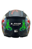 AIRFLOW 2 HAPPY DREAMS KASK SİYAH CAM
