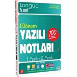 Tonguç 5. Sınıf Yazılı Notları 1. Dönem 1.+2. Yazı