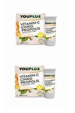 Kontrol - Vitamin C Çinko Propolis 20 Efervesan Tablet 2 Paket