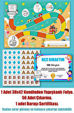 Eğlenceli Ve Eğitici Tuvalet Eğitimi Sticker Panosu 30x42cm