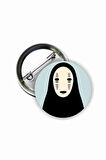 Spirited Away - Ruhların Kaçışı - Yüzsüz No-Face Buton Rozet