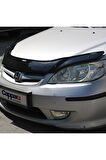 Honda Civic 7 Ön Kaput Koruyucu Rüzgarlık 4mm (abs) 01-06