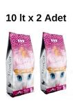 Mar Cat 10 Lt X 2 Adet 20 Lt Bebek Pudra Kokulu Kedi Kumu