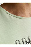 Jack & Jones Erkek Baskılı T-shirt - 12205957