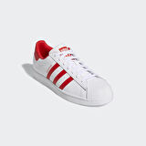 adidas GZ3741 Superstar Erkek Beyaz Sneaker Spor Ayakkabı