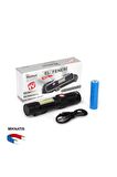 Watton Geniş Açılı P50 Led Şarjlı El Feneri Wt-601