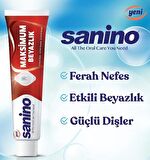 Sanino Diş Macunu Maksimum Beyazlık 75 ml
