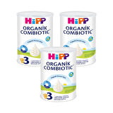 Hipp Organik Combiotic Bebek Sütü 3 Numara 350 gr 3 Adet
