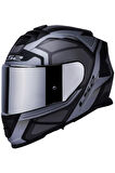 Storm 2 Faster Tıtanıum Fullface Motosiklet Kaskı Gri Camlı