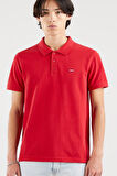 Levi's Polo Yaka Relaxed Fit Kısa Kollu Kırmızı Erkek Pamuk T-Shirt - A0229-0009
