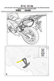 Te1119 Honda Cb 500f-cbr 500r (13-15) Yan Kumaş Çanta Demiri
