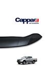 Mitsubishi L200 Ön Kaput Koruma Rüzgarlık 4mm (abs) 15-19