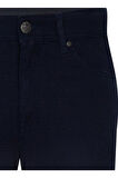 Pn2020500484 Normal Bel Slim Fit Armürlü Mavi Erkek Pantolon