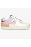 Air Force 1 Shadow Phantom Yürüyüş Ayakkabısı Beyaz Pembe Swoosh