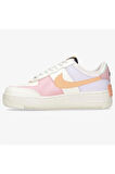 Air Force 1 Shadow Phantom Yürüyüş Ayakkabısı Beyaz Pembe Swoosh