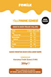 Fomilk %100 Fındık Ezmesi / Hazelnut Butter 200G