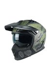 HUNTER SV TOXIC C6 MATT GREEN MOTOSİKLET KASKI