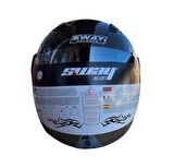 Sway Xbyc 700 Yarı Camlı Elektrikli Bisiklet Motosiklet Ve Scooter Kaskı XS Beden Kahve