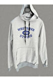 Unisex Siyah Oversize Sweatshirt