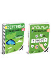 2024-2025 Arı Yayıncılık 8, Sınıf Fen Bilimleri Atölyem+Defter Set 2 Kitap !