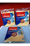 Vileda Cam Bezi Mikrofiber 2 Li 3 Pk