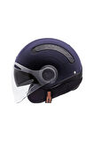 Sx.10 Yarım Kask Mat Mavi Medıum