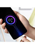 Samsung Galaxy A55 Uyumlu 120W Gan Type-C Kablolu Turbo Ev Tipi Şarj Aleti Salise Gösterir (Orginal Subzero)
