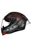 X.r3r Pro Fım Evo Mat Karbon-siyah Kask