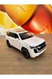 Toyota Land Cruiser V8 Model Demir Jip Metal Oyuncak Araba Kapı Bagaj Açılır Land Jeep landcrusier