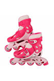 Kız Çocuk Pembe Hello Kitty Inline 4 Teker Paten