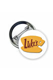 Gilmore Girls Lukes Buton Rozet