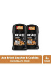 Leather & Cookies Erkek Deodorant Stick 50 ml X2