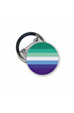 Gökkuşağı Pride Flag Buton Rozet