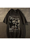Grunge Karikatür Baskılı (unisex) T-shirt