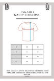 Unisex Zümrüt Yeşili Bisiklet Yaka Pamuk Oversize Boyfriend T-shirt