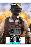Pubg Mobile 50 UC E-Pin