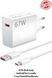 Xiaomi Redmi Samsung Uyumlu 67w Hızlı Şarj Cihazı 67watt