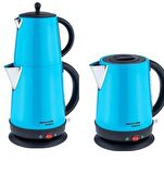 Awox Demplus 2200 WATT Çelik Çaycı Çay Makinesi A.MAVİ