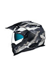 X.wed 2 Hıll End Mat Gri-kum Kask