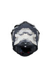 X.wed 2 Hıll End Mat Gri-kum Kask
