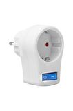 16816 Tekli Beyaz Anahtarlı Akım Korumalı Priz (10a-2510w) (internet Satışı 100 Tl Altı